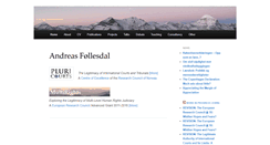 Desktop Screenshot of follesdal.net