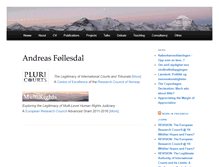 Tablet Screenshot of follesdal.net